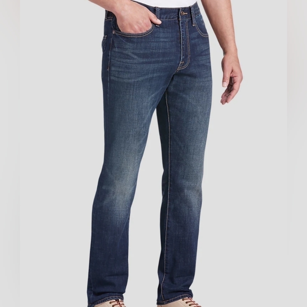 Lucky Brand Fit 121 Slim Straight Classic Denim Jeans 40x32